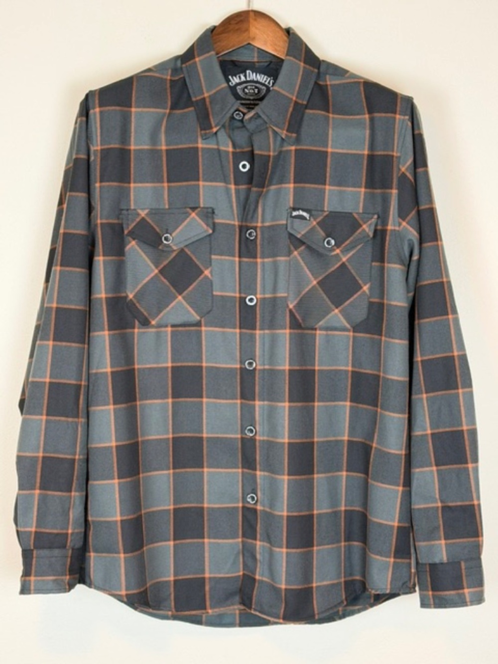 Dixxon Flannel Co. Jack Daniel’s Klock Werks Plaid Button Up Shirt Men's M